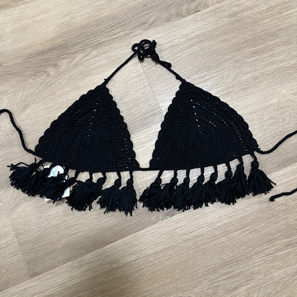 POL Sweater Bra w/ Tassels - Picture 3 of 4